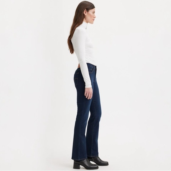 Levi's Denim - Levi’s 315 Shaping Bootcut Dark Wash High Rise W28 L31 Stretch Denim Jeans
